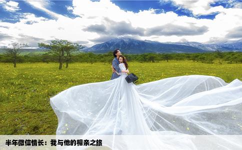 半年微信情長：我與他的相親之旅