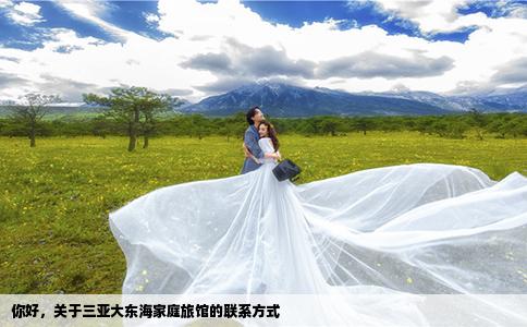 你好，關(guān)于三亞大東海家庭旅館的聯(lián)系方式